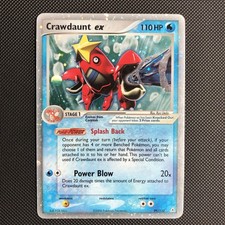 Pokemon TCG - Crawdaunt ex 99/110 LP [SWIRL💫] Holo Holon Phantoms on eBay