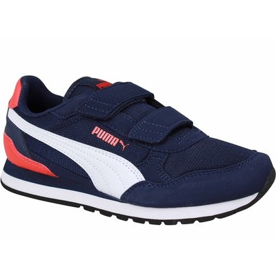 Shoes Kids Puma ST Runner V4 Mesh V PS 39987702 Red-White