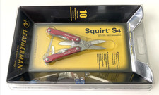 Leatherman Squirt S4 Multi-Tool Red USA
