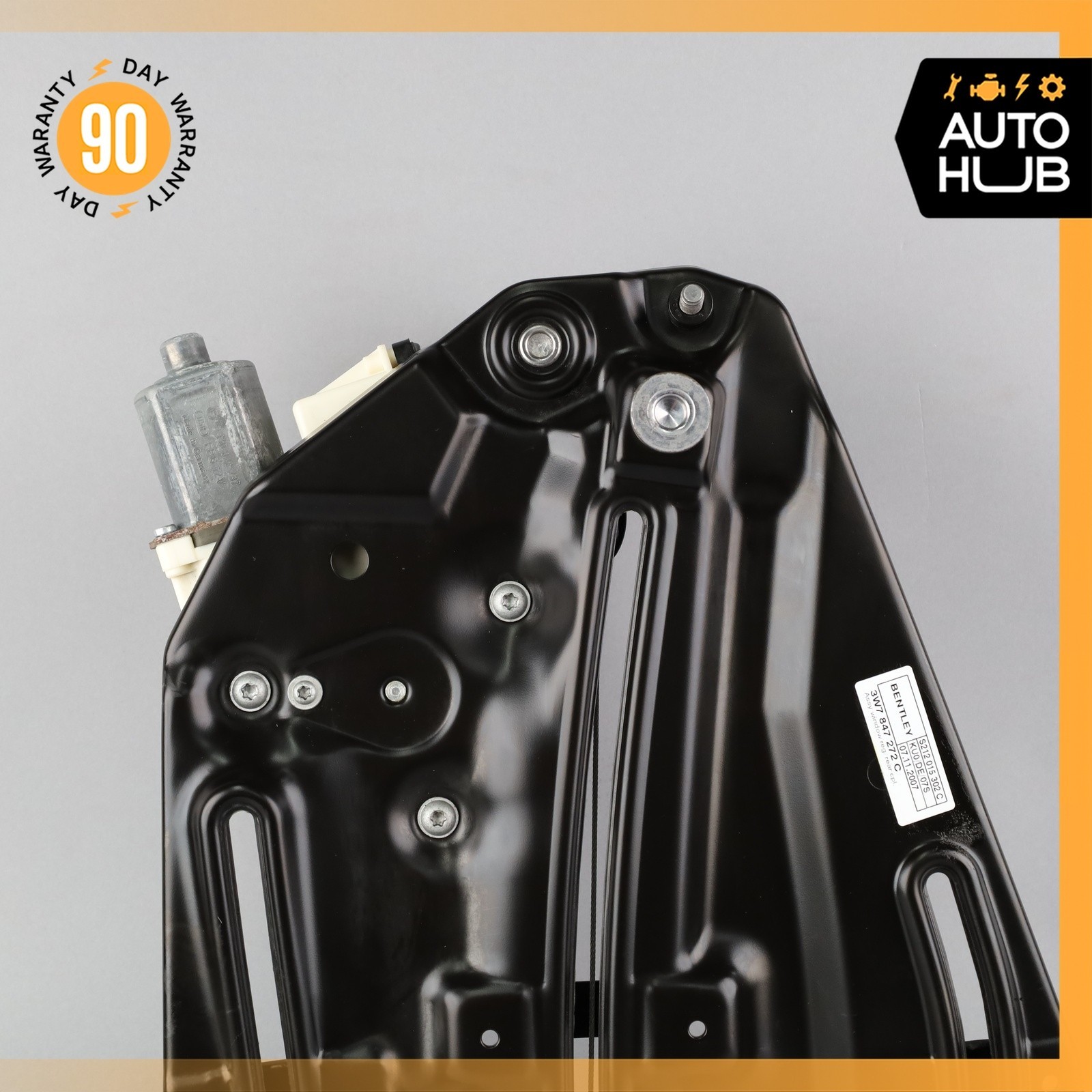 07-11 Bentley Continental GTC Rear Right Side Quarter Window Regulator Motor OEM