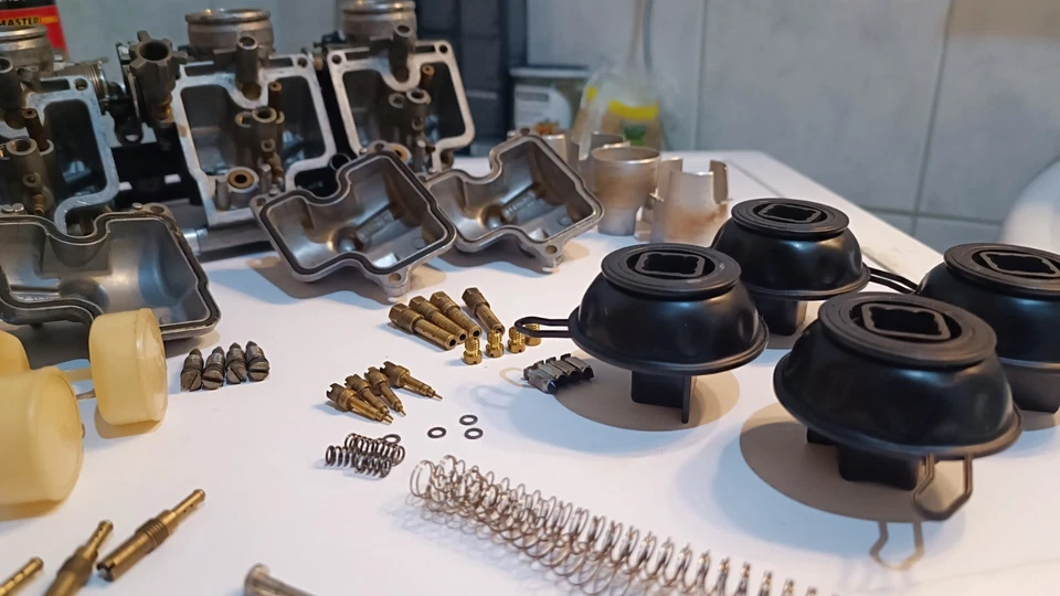 Carburador Honda cb400 SF NC31 con TPS (versión R, S) 1992-1998 Foto 2 de 4