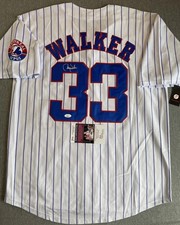 MONTREAL EXPOS- LARRY WALKER AUTOGRAPH 1982 COOPERSTOWN COLLECTION JERSEY JSA