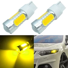 2PCS Golden Yellow 7440 7440A 992 LED Car Truck Turn Signal Light Bulbs W21W T20