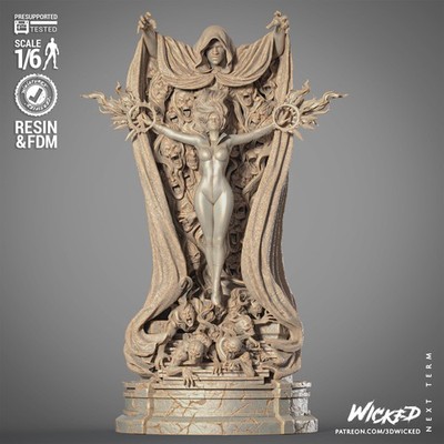 Cloak and Dagger Figure / Statue various sizes