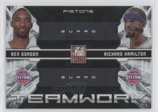 2009-10 Donruss Elite Teamwork Combos Green Ben Gordon Richard Hamilton #8 0s5
