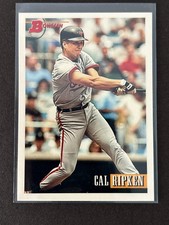 1993 Bowman - Cal Ripken #225 Glossy Base Set MLB Baltimore Orioles HOF ⚾
