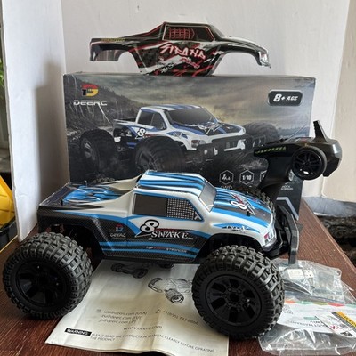 DEERC 9200E RC Truck 1:10 Scale High Speed 4WD Off Road Car W/ Remote Tested