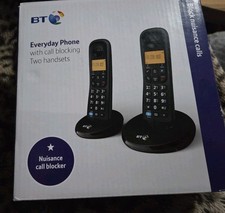 BT Everyday Phones With Call Blocking Twin Set