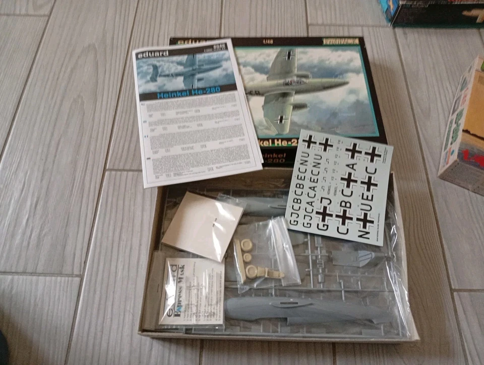 1:48 EDUARD HEINKEL HE-280 sealed - Immagine 2 di 2