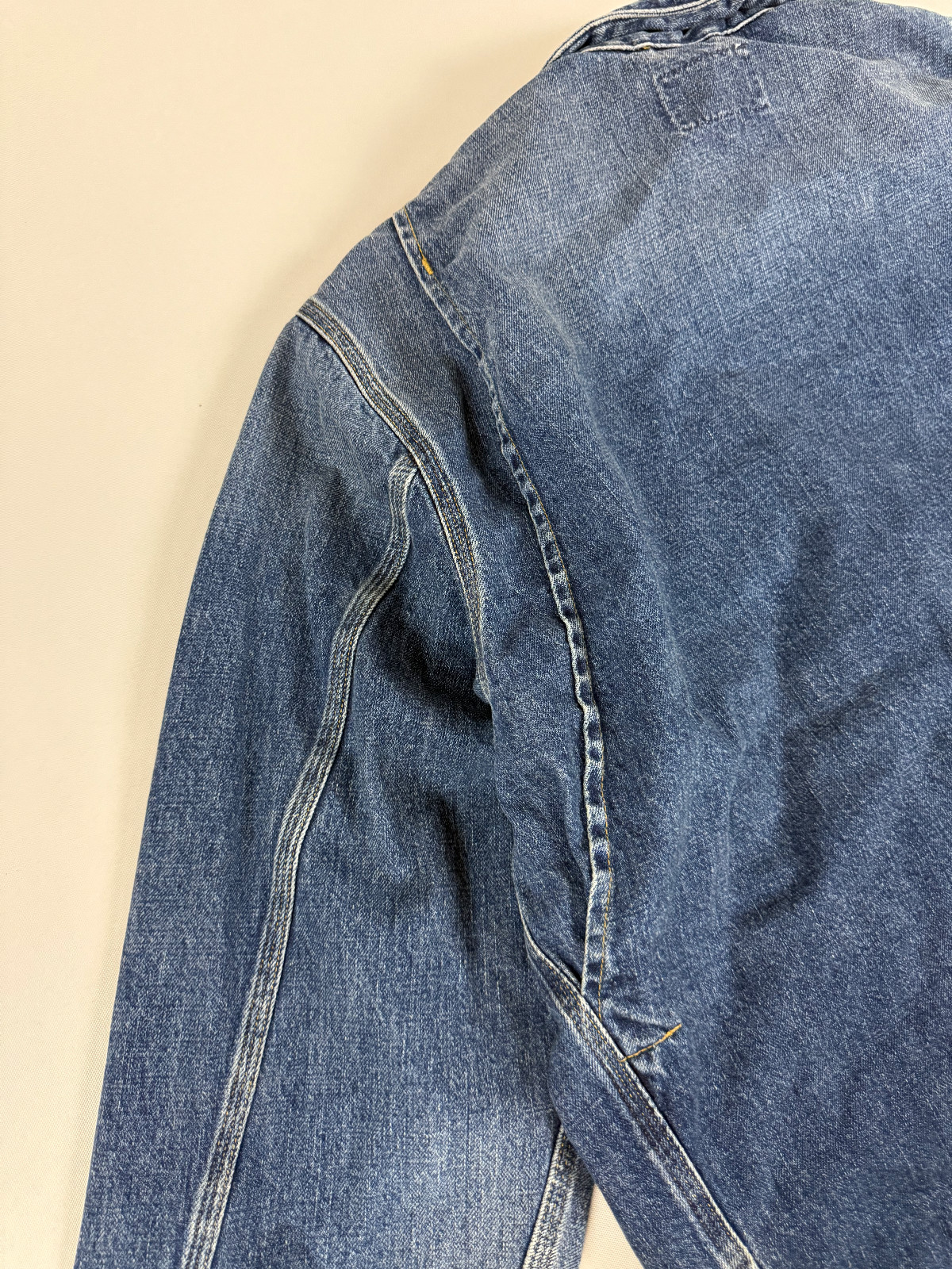 CARHARTT WIP OG DETROIT JACKET BLUE DARK USED WASH L NWT thumbnail 20