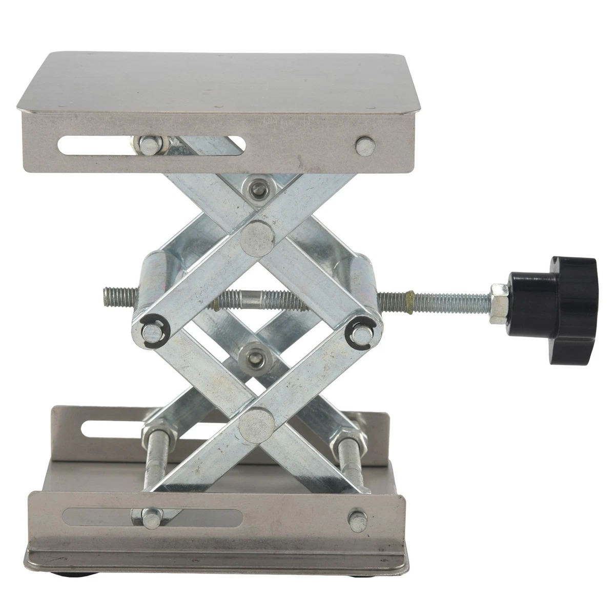 Scientific Lab Jack-100 x 100mm Stainless Steel Lab Stand Table Rack6409