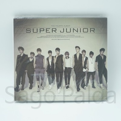 New Sealed Super Junior Bonamana 미인아 - 4th Repackage Album CD