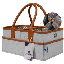 Baby Diaper Caddy Changing Table Organizer - Baby Basket Diaper Caddy Organiz...