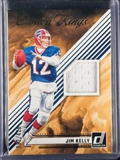 Kelly, Jim - 2024 Donruss - Canton Kings - Swatch - 82/425