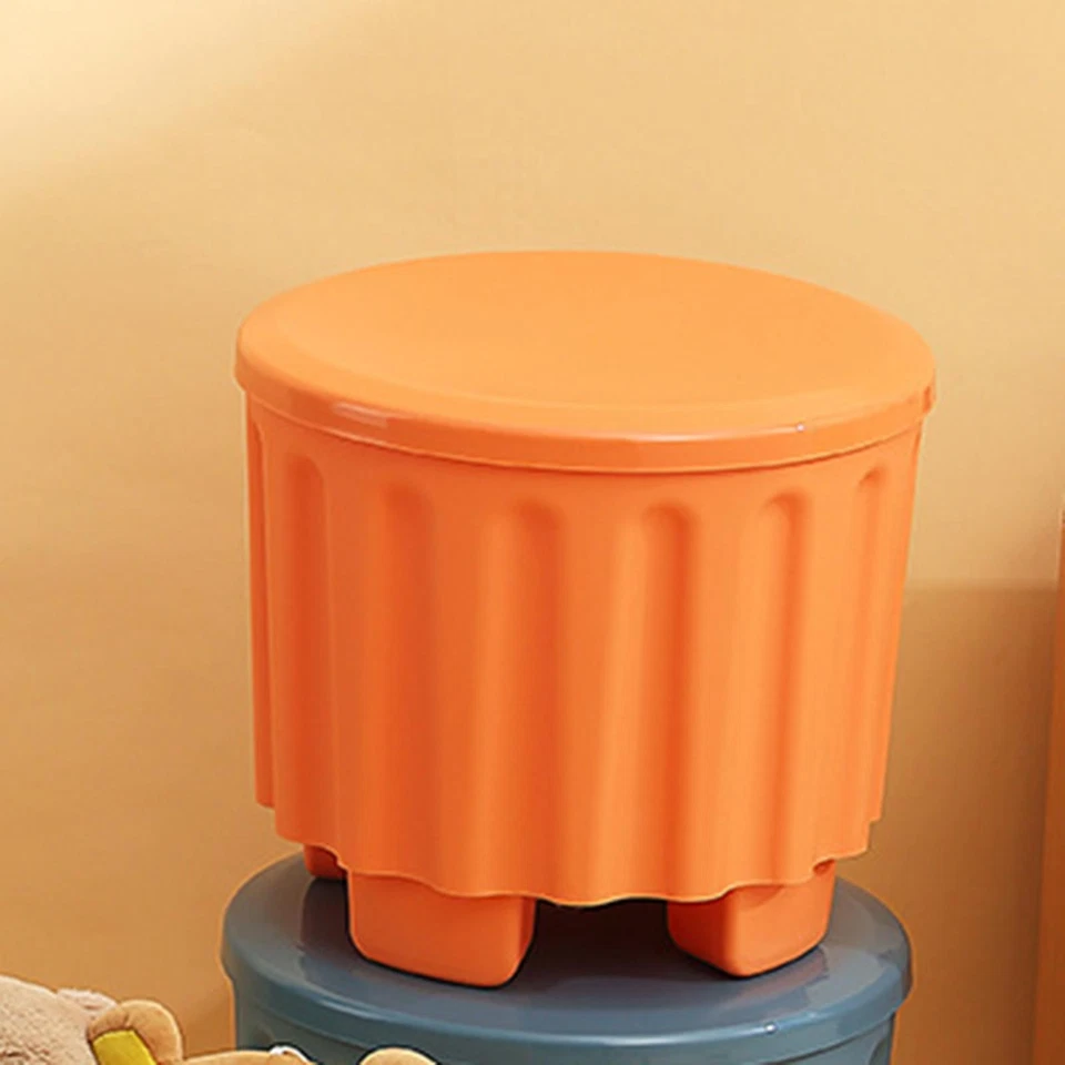 Storage Ottoman Storage Box Shoe Changing Stool for Hallway Doorway Bedroom - Image 3 of 4