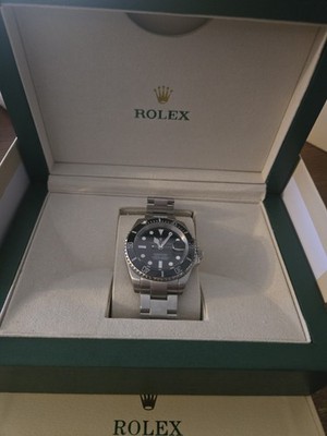 Rolex Submariner Date 40mm Black Dial Stainless Steel Bracelet w/ Box