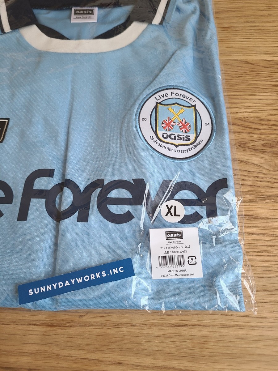 Oasis 30th Anniversary Japan Exclusive Football Jersey Shirt