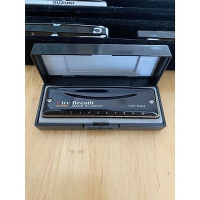 Suzuki MR-500 Fire Breath ハーモニカ Suzuki Diatonic Harmonica Fire Breath MR-500 - key of Ab : Amazon