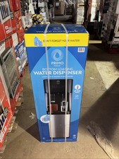 Primo Bottom Load Black Stainless Steel Water Dispenser Hot Cold Water