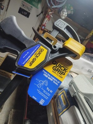 (2)-QUICK-GRIP 36'' BAR CLAMPS (USA Made) Brand New in Factory Box