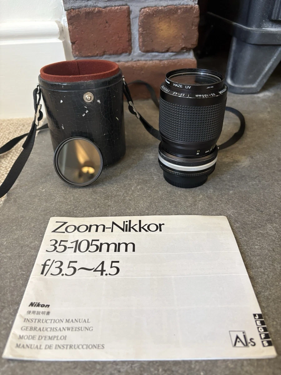 Nikon Zoom 35-105mm Focal Camera Lenses for sale | eBay UK