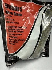 WOODLAND SCENICS FC144 Bushes Olive Green 18 cu in