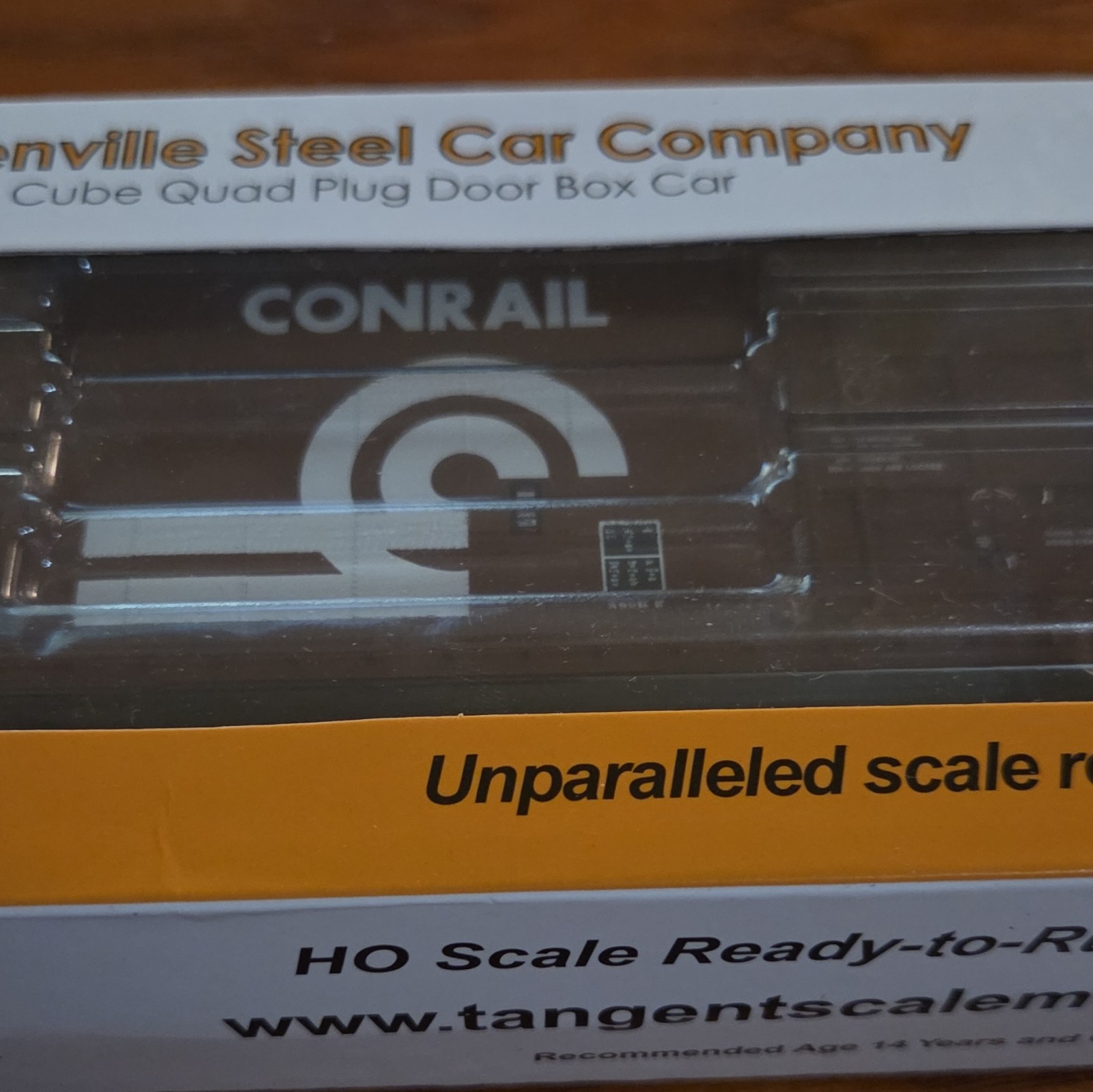Tangent Scale Models HO 86' Greenville High Cube Box Car Conrail 25516 ...