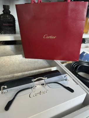 Cartier CT0488O 002 Shiny Silver (Original)