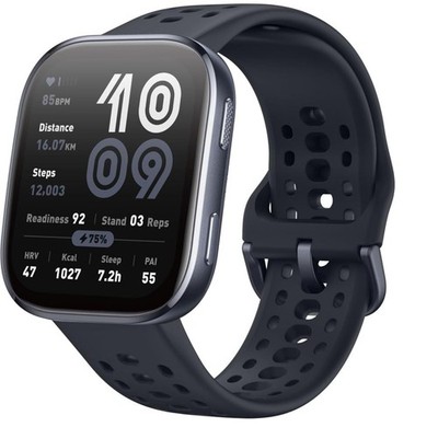 Amazfit Bip 6 Smart Watch AMOLED GPS Bluetooth, Fitness & Sleep Tracker | Black