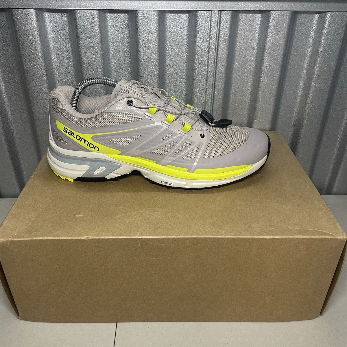Salomon XT-Wings 2 Ashes Of Roses Nimbus Cloud Ortholite Swift Run Hike Size 8 REVIEW: Salomon XT-Wings 2-  main image 3
