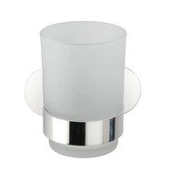 Wenko Turbo-Loc® Edelstahl Zahnputzbecherhalter Mod. Orea Uno Shine Ohne Bohren