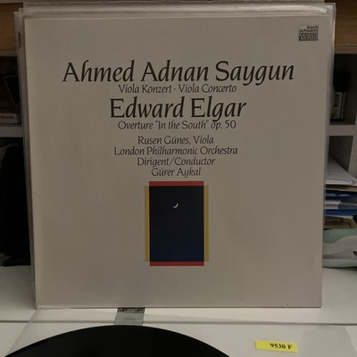 AHMED ADNAN SAYGUN VIOLA KONZERT LP GÜRER AYKAL 9530f