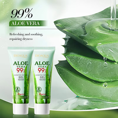 Aloe Vera Gel 99% Pure Natural Organic Multipurpose Soothing Hair & Skin Care