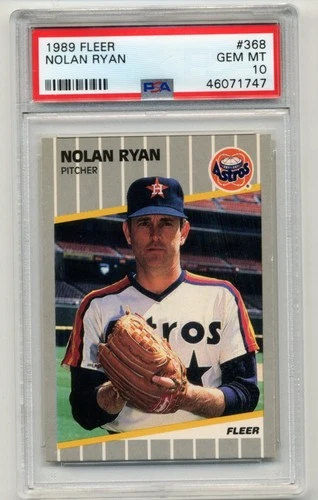 1989 Fleer Nolan Ryan #368 PSA 10! Gem mint!