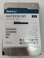 Synology Hard Drives HAT3310-16T 16TB 7200 RPM 512MB Cache FOR PARTS