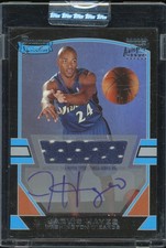 2003 Bowman Signature JARVIS HAYES RC Patch Auto /1250