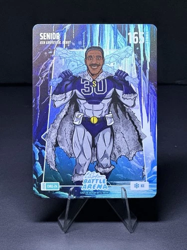 2026 Bo Jackson Battle Arena SENIOR KEN GRIFFEY SR. DEBUT Ice Battle Foil Card