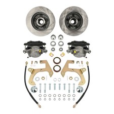 For 1949-1954 Chevrolet Full Size Cars Steel Front Stock Spindle Disc Brake Kit