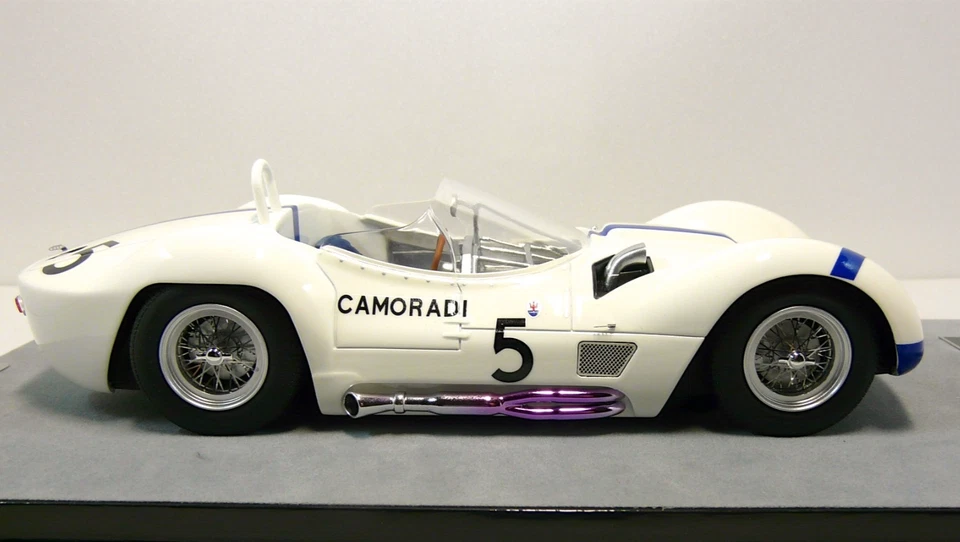MASERATI BIRDCAGE Nurburgring GP 1960 Moss Gurney WINNER LTD TECNOMODEL 1:18 - Immagine 4 di 4