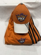 Phoenix Suns BUNDLE OF 2 ADIDAS Sweatpants Kids 18/20 & Fitted Cap