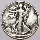 1945-S Walking Liberty Half Dollar - Very Fine - #1092EC