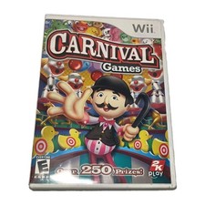 Carnival Games Nintendo Wii CIB Complete Video Game W/ Manual