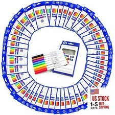 Super Tip Washable Markers Bulk Pack 50 Boxes of 8 Vibrant Colors 400 Total