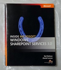Inside Microsoft Windows SharePoint Services 3.0 Pro Developer 