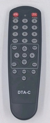 Cisco DTA-C OEM Original Replacement Remote Control Black Tested & Works