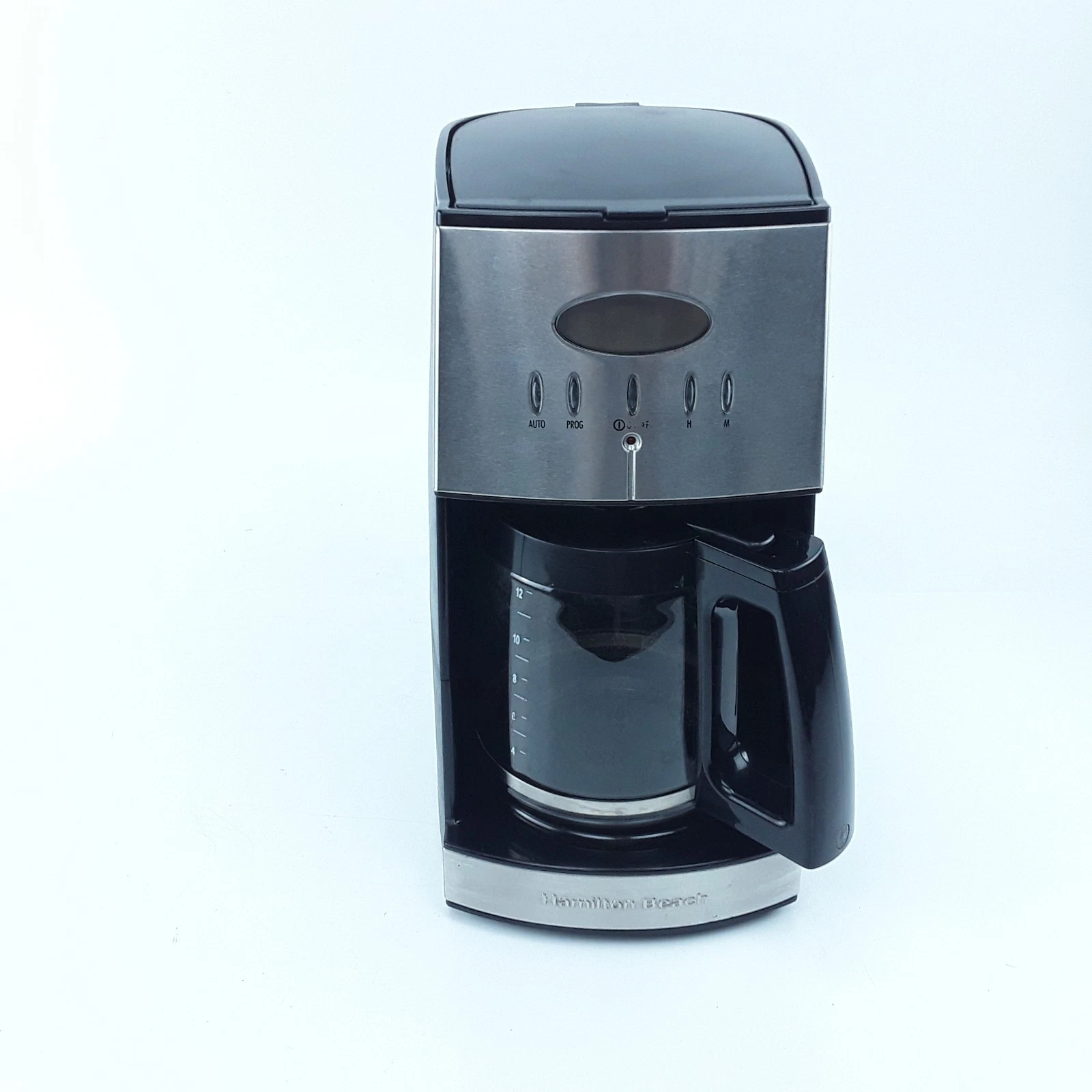 Hamilton Beach 43254 Stainless Steel 12-Cup Programmable Drip Coffee Maker Works