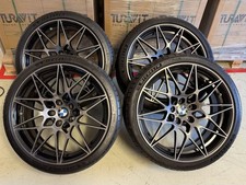 Original BMW M666 20 Zoll M3 F80 M4 F82 F83 666M Shadow Alufelgen Sehr Gut
