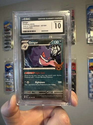 Pokémon Gengar Trick Or Trade #057 CGC 10 Cosmos 2024