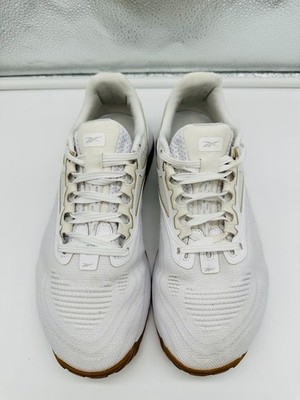 Reebok Nano X2 White Training Shoes US 8.5 EU 39 Crossfit Gym