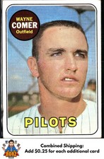 1969 Topps #346 Wayne Comer RC